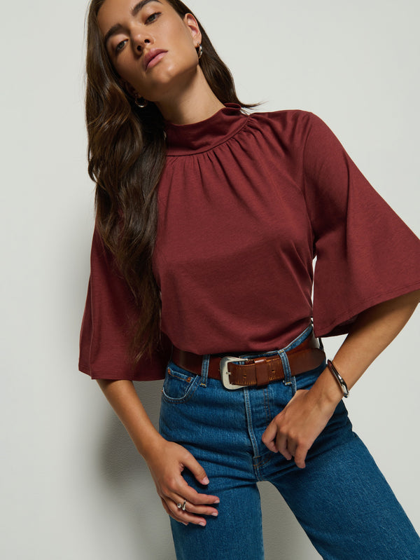 Nation Los Angeles Bell Half Sleeve Tee
