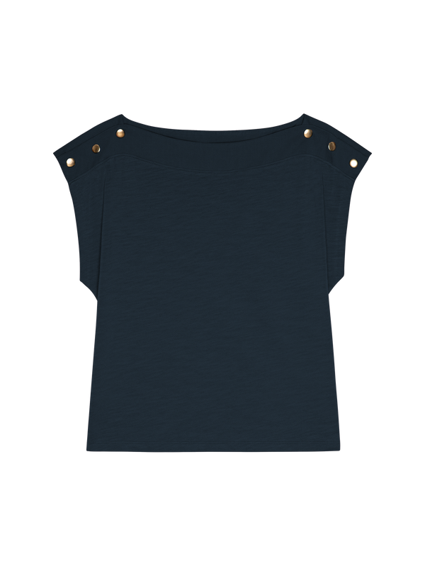 Nation Los Angeles Brooks Boatneck Top