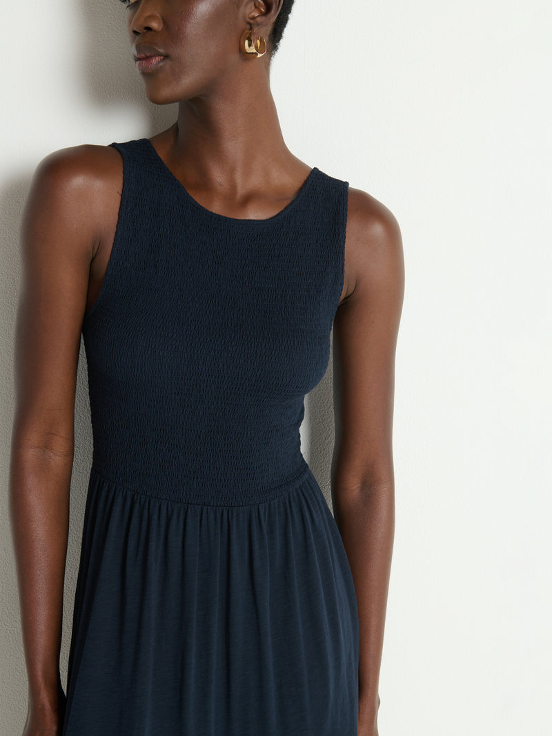 Clementine Midi Dress—Night Sky