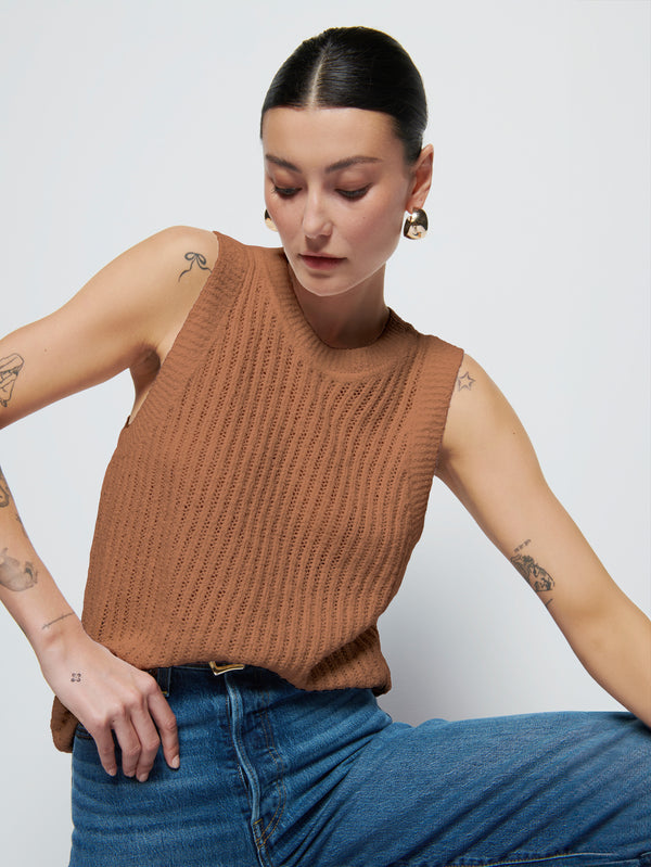 Nation Los Angeles Elliana Knit Tank