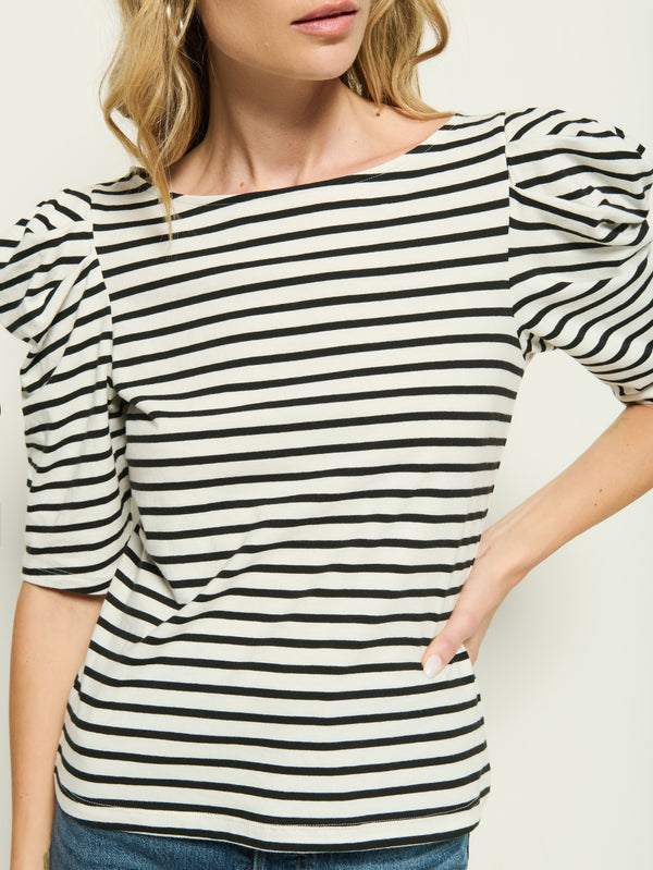 Nation Los Angeles Emery Stripe Boat Neck
