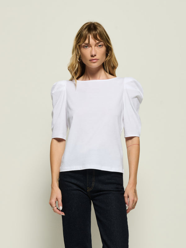 Nation Los Angeles Emery Boat Neck Tee