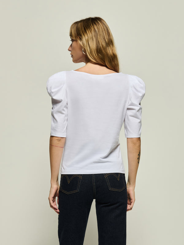Nation Los Angeles Emery Boat Neck Tee