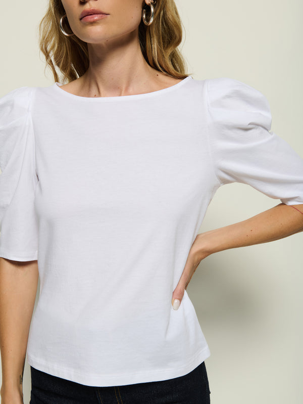 Nation Los Angeles Emery Boat Neck Tee