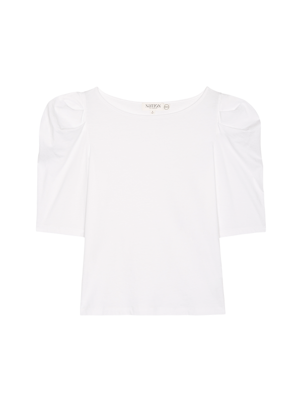 Nation Los Angeles Emery Boat Neck Tee