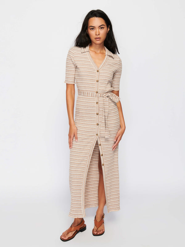 NATION LTD Enise Button Up Maxi Dress