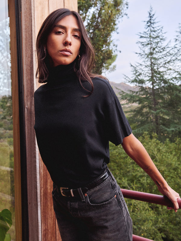 Nation Los Angeles Fable Turtleneck Tee