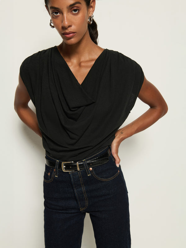 Nation Los Angeles Geni Cowl Top