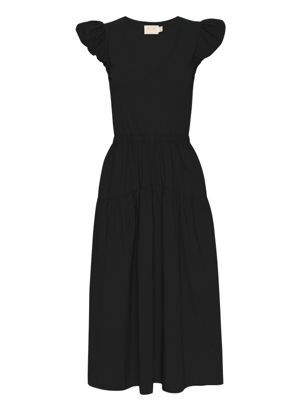 NATION LTD Iliana Bubble Slv Midi Dress