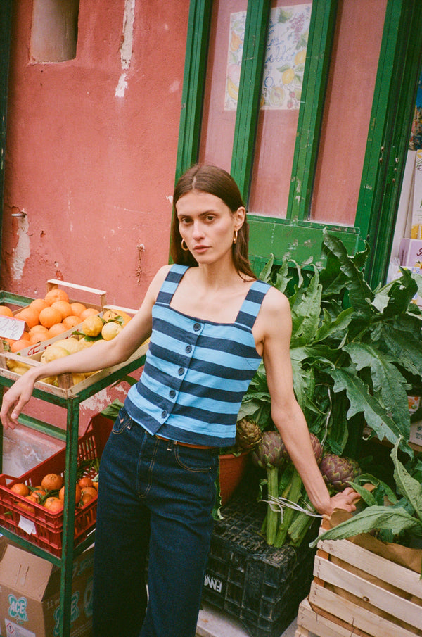 Nation Los Angeles Joni Stripe Tank
