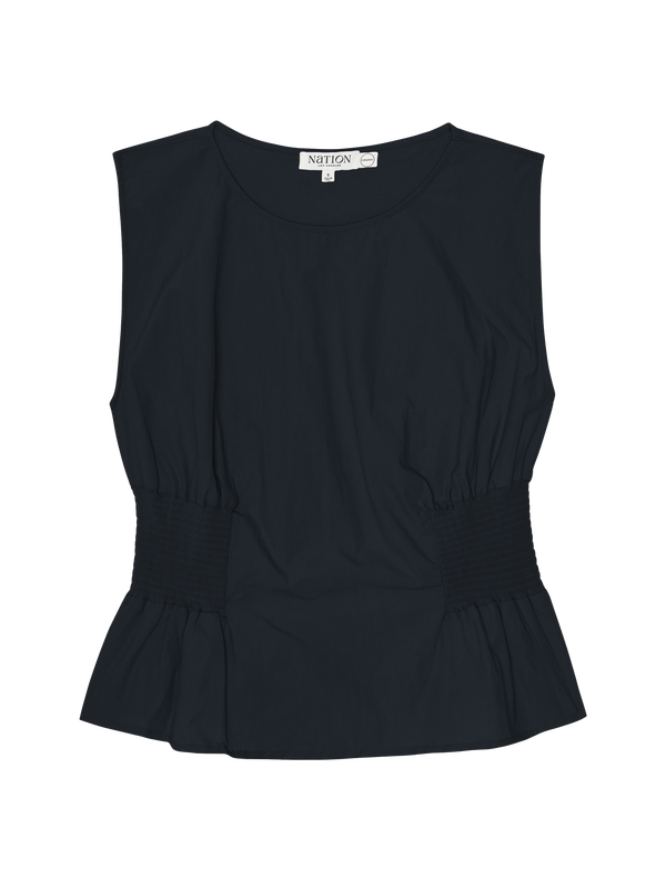 Nation Los Angeles Lela Smocked Top