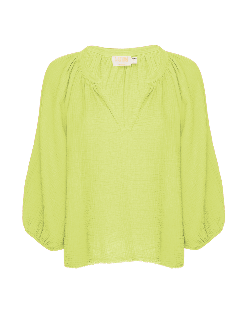 Mimi Peasant Top | Nation Los Angeles