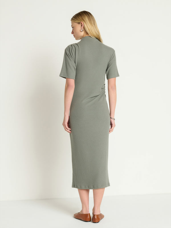 Nation Los Angeles Rebecca Mock Neck Dress