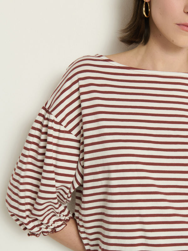 Nation Los Angeles Sandra Boatneck Top