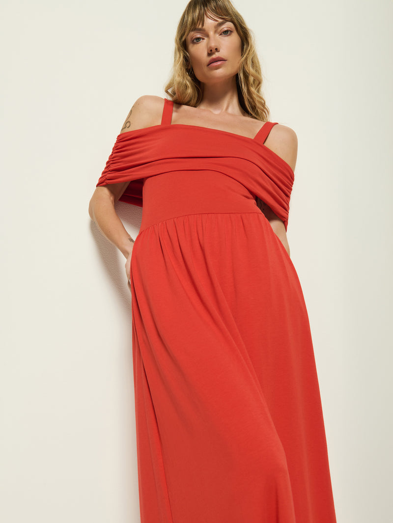 long blush maxi dress Dressing Up | PINK One Shoulder Maxi Dress With Open Back Detail