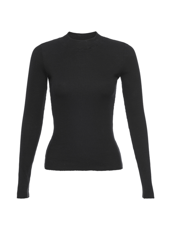 NATION LTD Gina Slim Mock Neck Tank