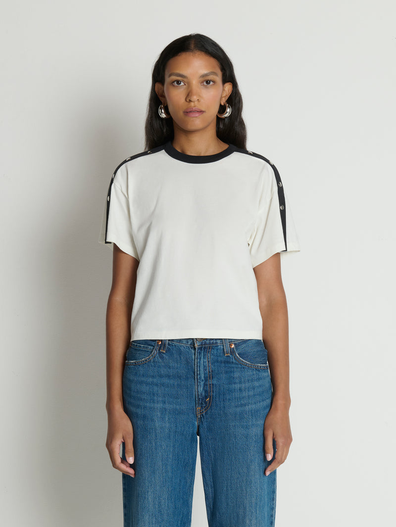 Nation Los Angeles Ada Button Tee