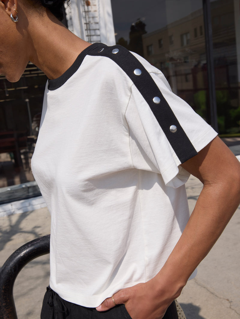 Nation Los Angeles Ada Button Tee