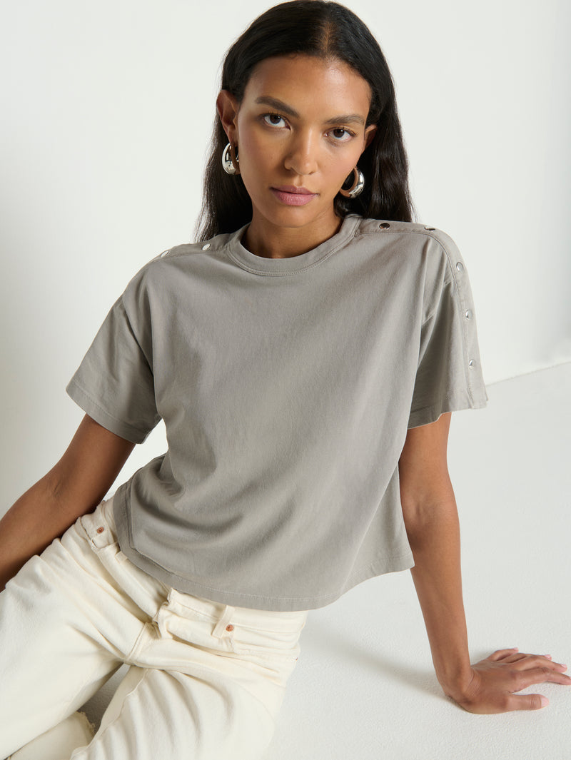Nation Los Angeles Ada Button Tee