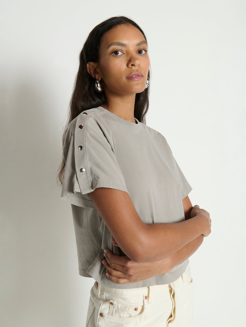 Nation Los Angeles Ada Button Tee