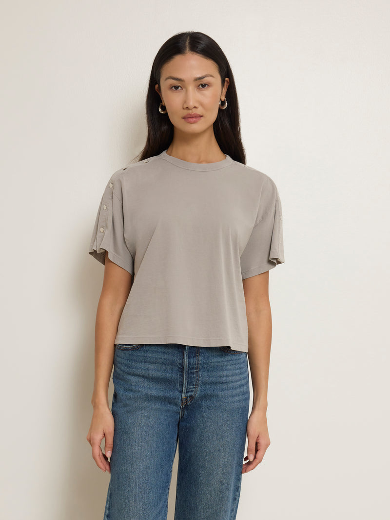 Nation Los Angeles Ada Button Tee