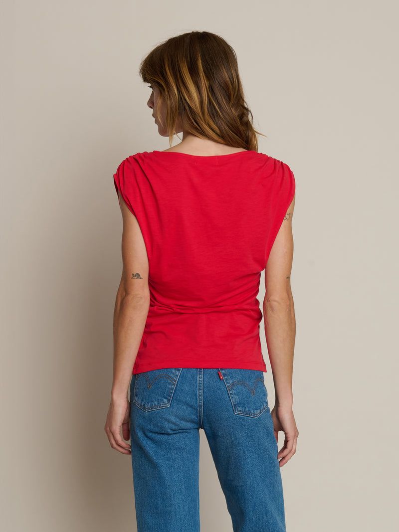 Nation Los Angeles Aime Asymmetrical Tee