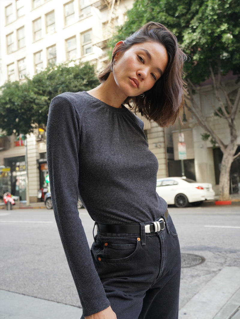 Nation Los Angeles Alejandra Long Sleeve Tee