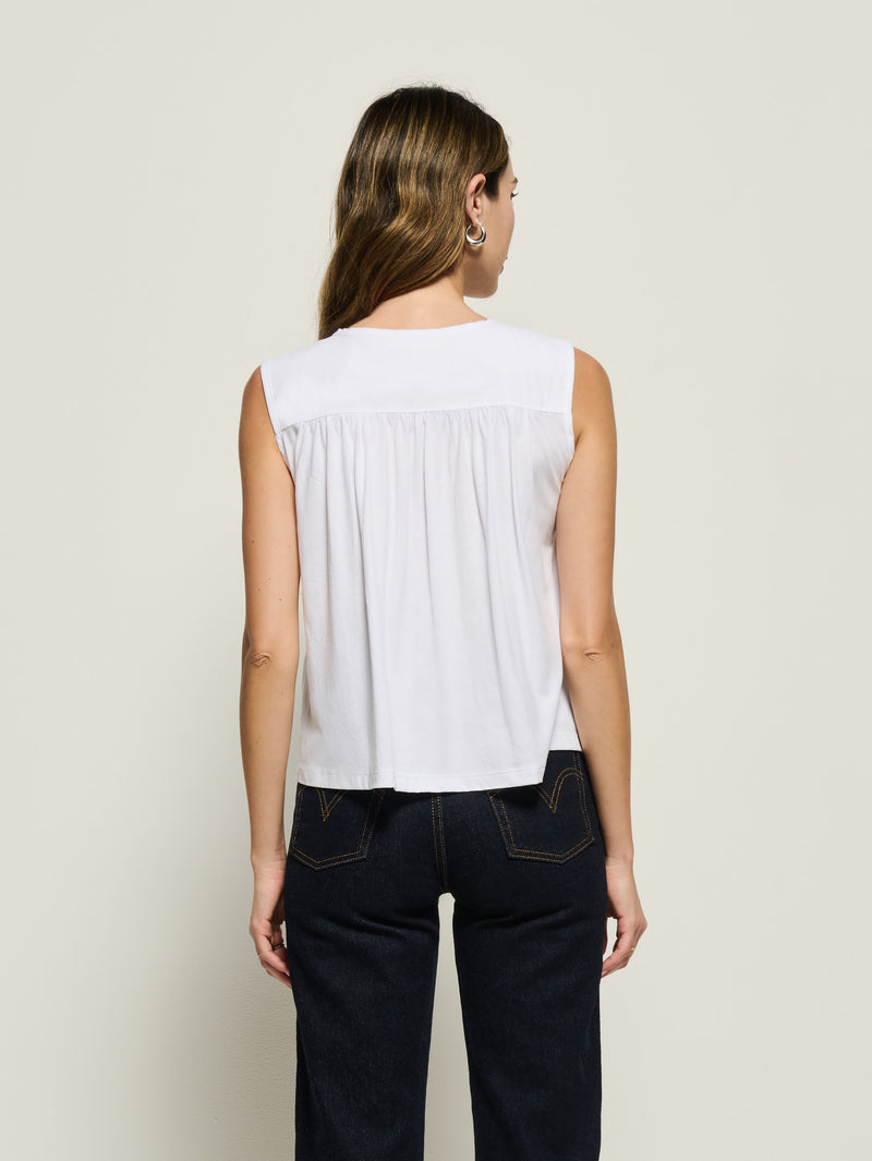 Nation Los Angeles Ali Tie Front Top