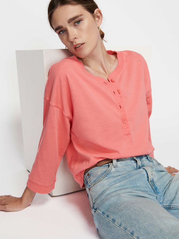 NATION LTD Alix Oversized Henley