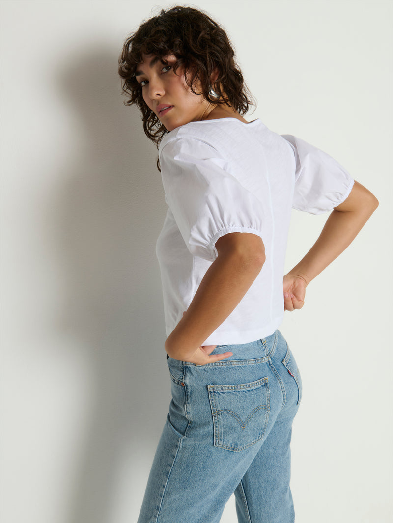 Nation Los Angeles Alma Cropped Top