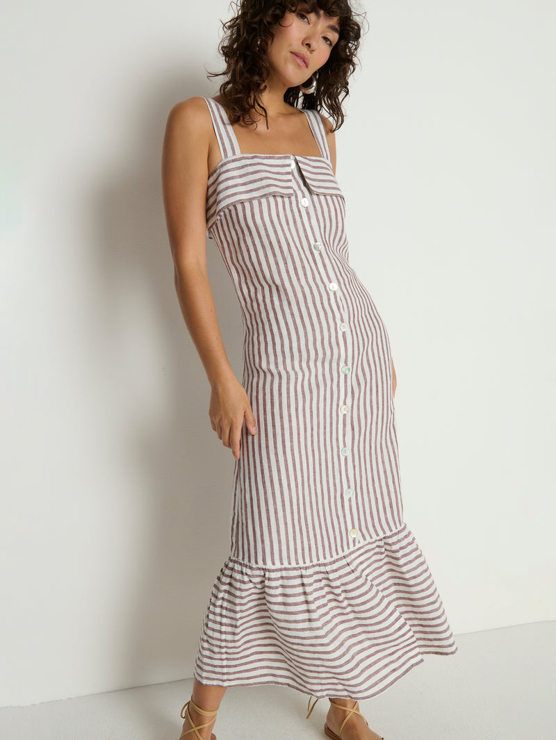 Nation Los Angeles Amalia Midi Dress