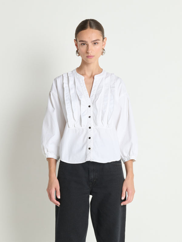 Nation Los Angeles Amelia Ruffle Shirt