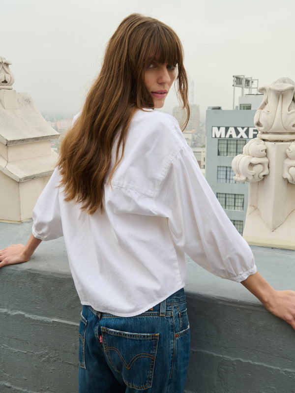 Nation Los Angeles Amelia Ruffle Shirt