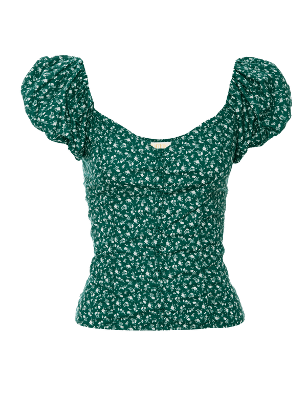 NATION LTD Angel Bubble Sleeve Cami Top