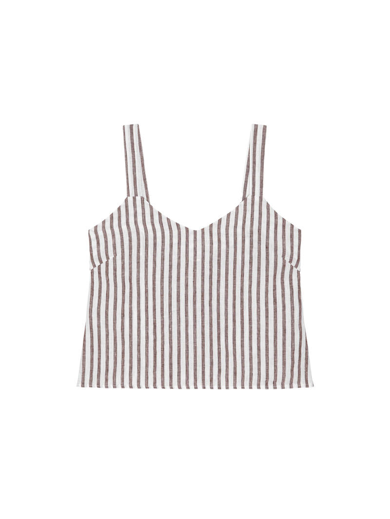 Nation Los Angeles Annie V-Neck Top
