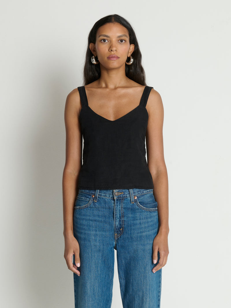 Nation Los Angeles Annie V-Neck Top
