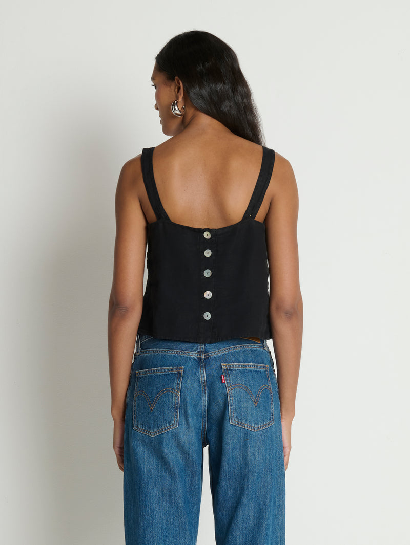 Nation Los Angeles Annie V-Neck Top