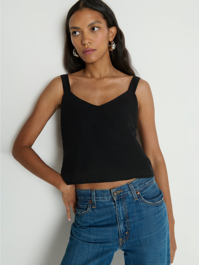 Nation Los Angeles Annie V-Neck Top