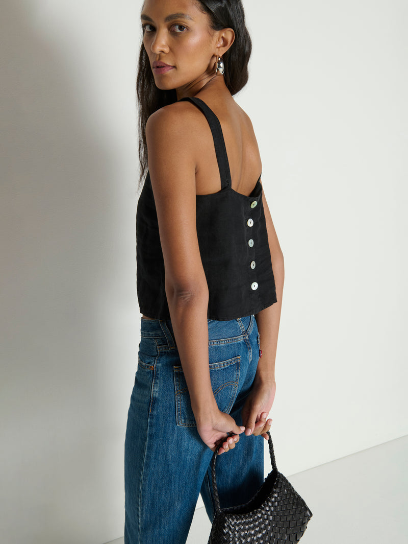 Nation Los Angeles Annie V-Neck Top