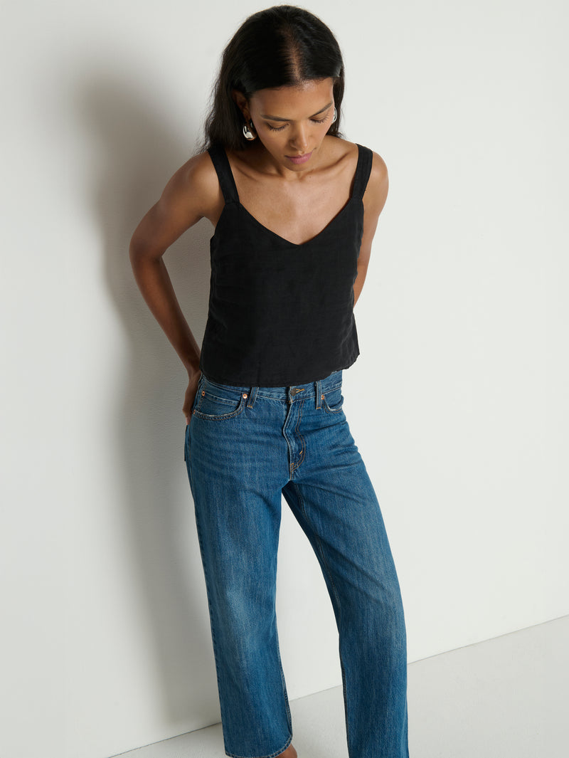 Nation Los Angeles Annie V-Neck Top