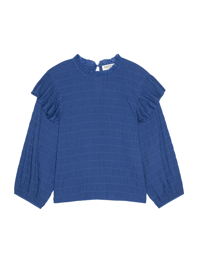 Nation Los Angeles Aria Ruffle Top