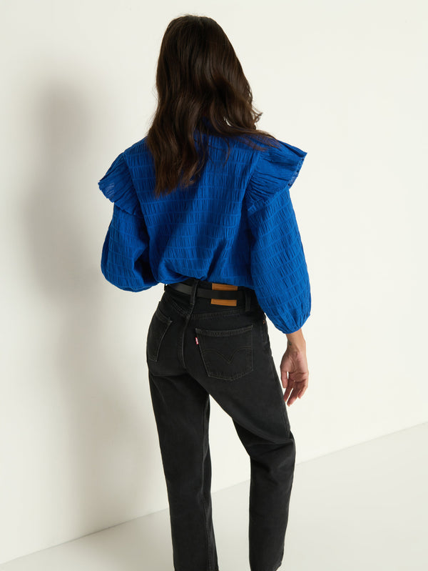 Nation Los Angeles Aria Ruffle Top