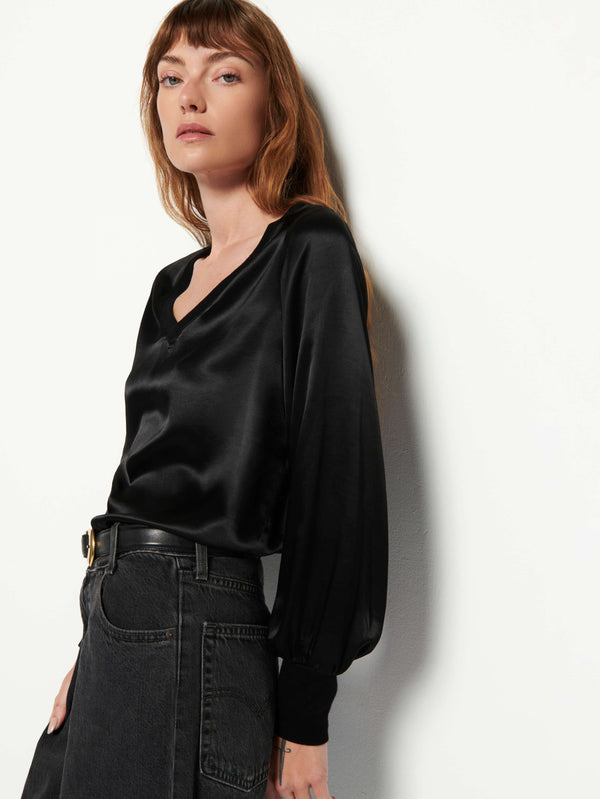 NATION LTD Ayra Dressed Up V-Neck