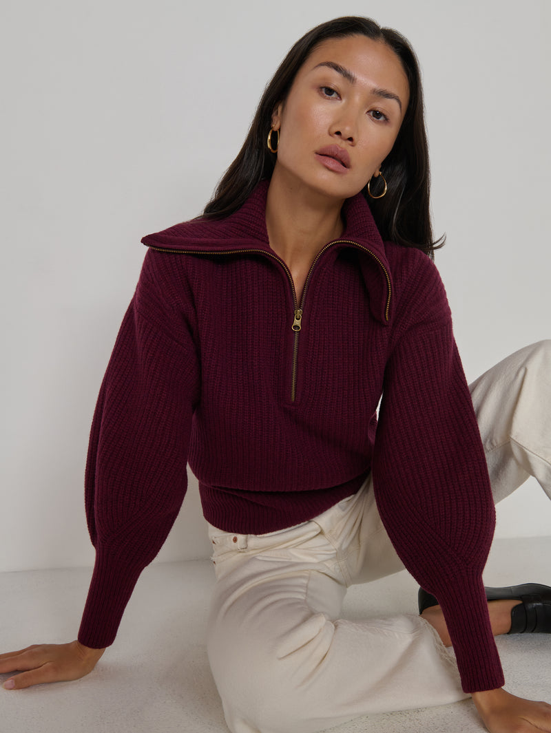 Nation Los Angeles Ashton Zip Pullover