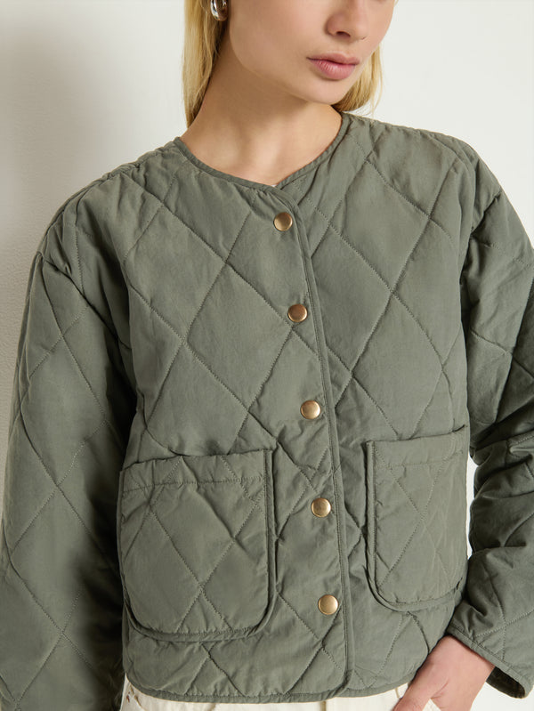 Nation Los Angeles Aspen Quilted Jacket