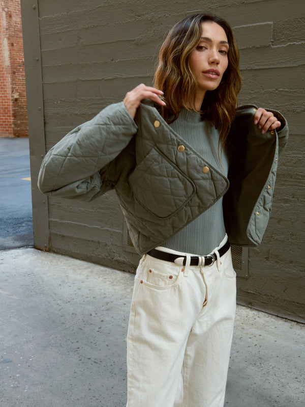 Nation Los Angeles Aspen Quilted Jacket