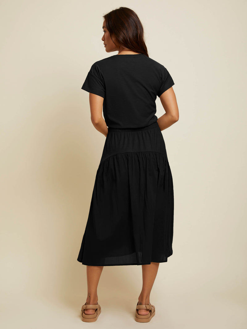 NATION LTD Azalia Combo Shirt Dress