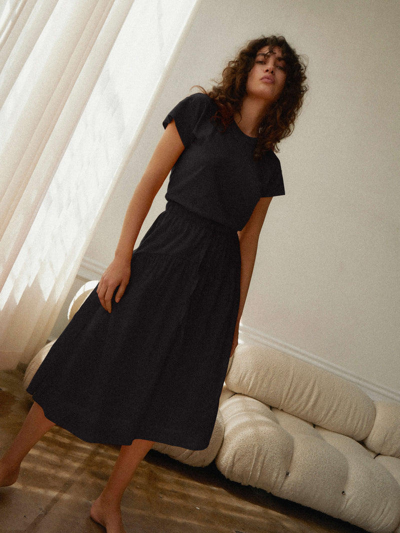 NATION LTD Azalia Combo Shirt Dress