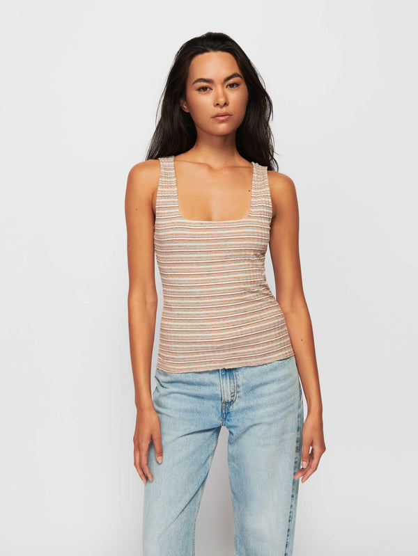 NATION LTD Babs Square Neck Tank Top