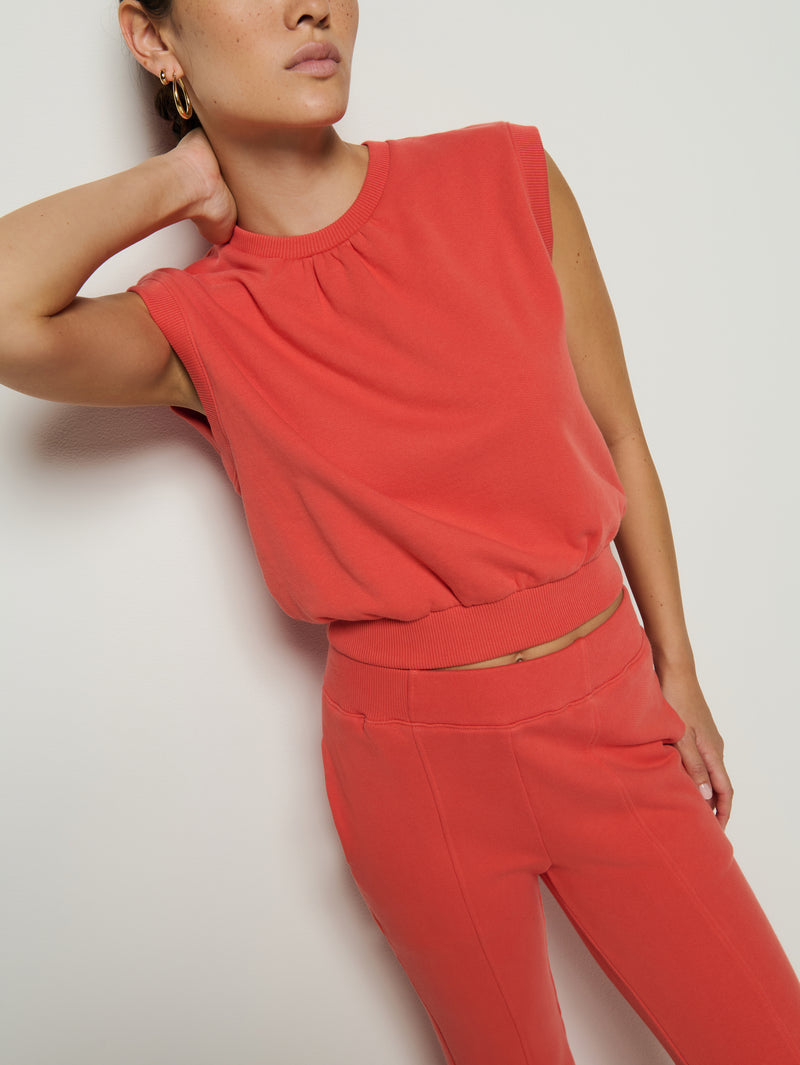 Nation Los Angeles Billie Tank Sweatshirt and Reece Sweat Pants